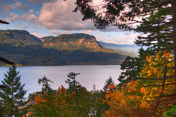 Columbia River Gorge in the Fall